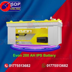Evon 200 AH IPS / UPS Battery
