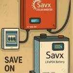 Savx সোলার ইনভার্টার F3 1500-12V (MPPT BASE)